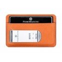 Baionetta/Credit Card Wallet - Calf Orange (Argentum)