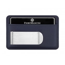 Baionetta/Credit Cards Holder - Calf Ocean (Rigato)
