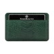 Baionetta/Credit Cards Holder - Ostrich Ficus Green (Lucido)