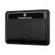Baionetta/Credit Cards Holder - Ostrich Black (Lucido