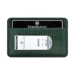 Baionetta/Credit Cards Holder - Lizard Green (Lucido)