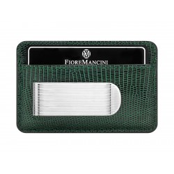 Baionetta/Credit Cards Holder - Lizard Green (Rigato)