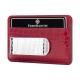 Baionetta/Credit Cards Holder - Alligator Polished Ruby (Alligator)
