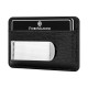 Baionetta/Credit Cards Holder - Alligator Black (Rigato)
