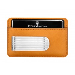 Baionetta/Credit Cards Holder - Calf Mango (Rigato)